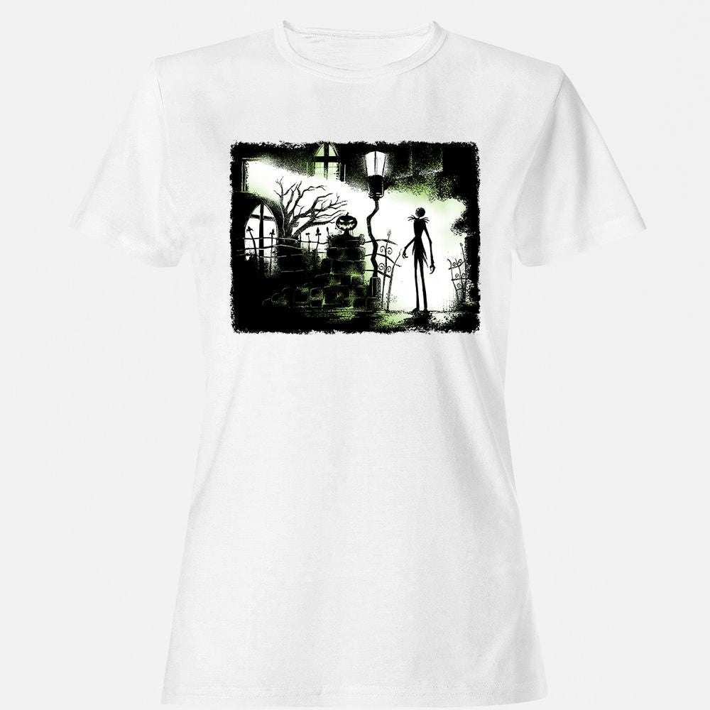Women's T-Shirt - Black - White - 16