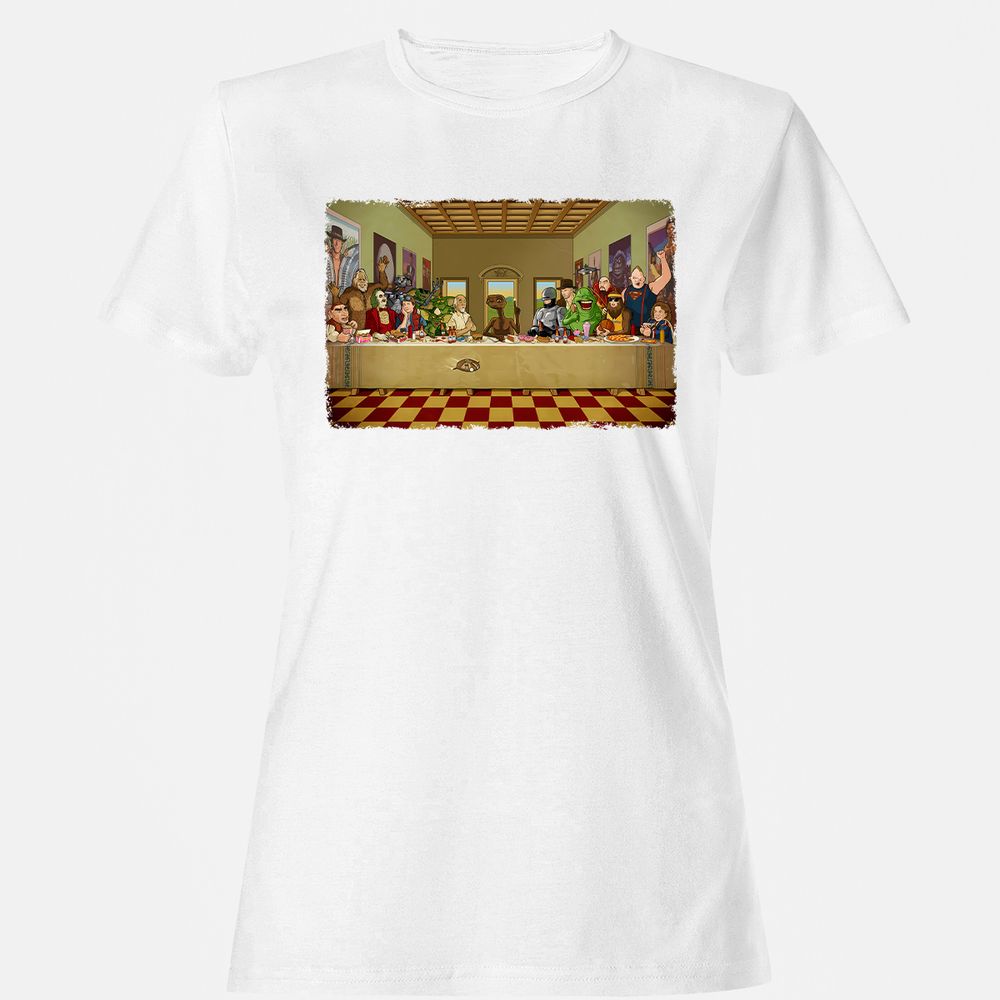 Women's T-Shirt - AXDVM9ZU - White - 16