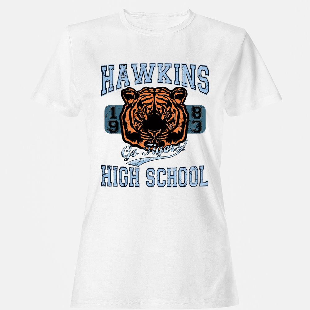 Women's T-Shirt - DHZ1YWFQ - White - 16