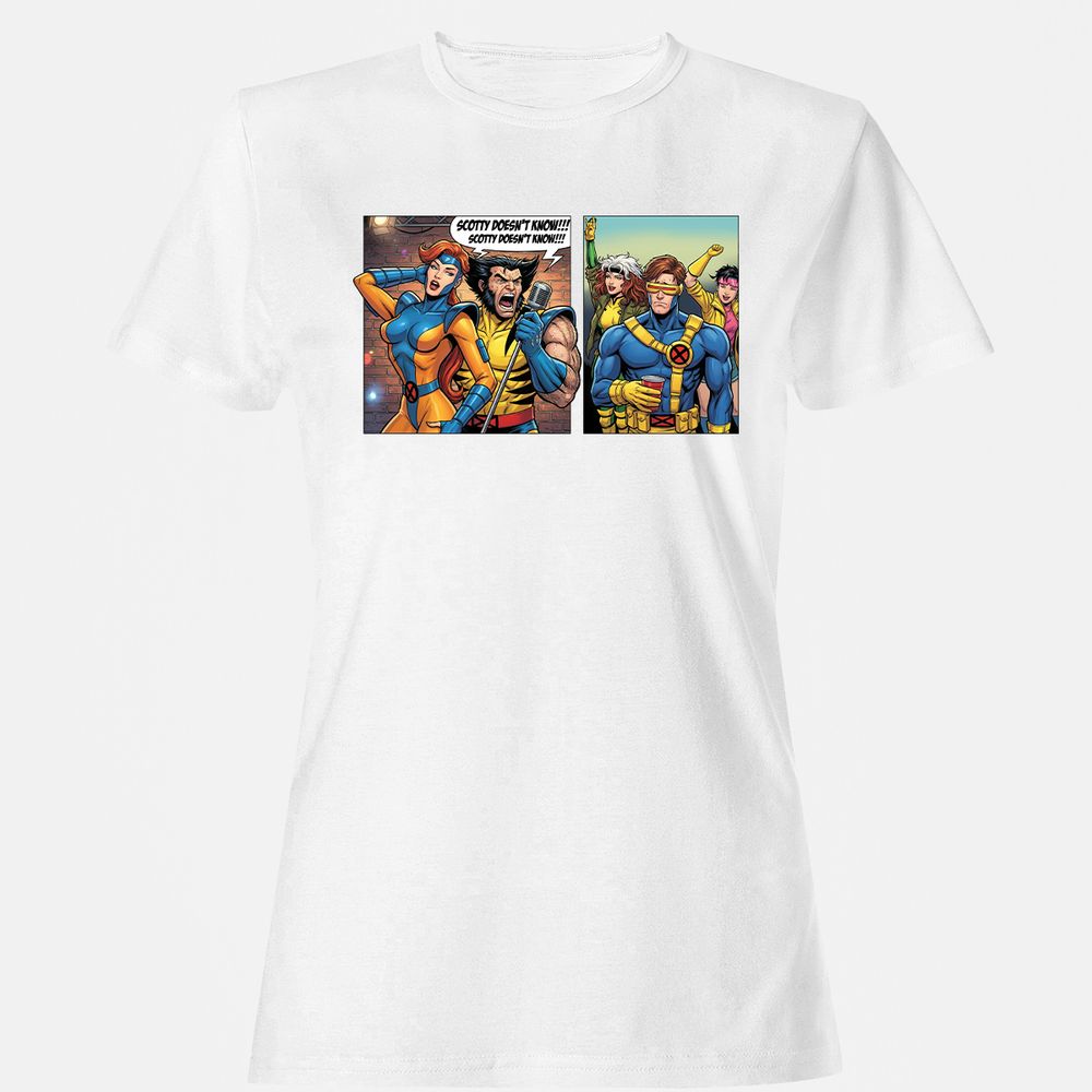 Women's T-Shirt - AF3GDT9N - White - 16