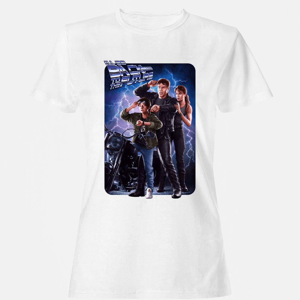 Women's T-Shirt - QB1G4DRN - White - 16