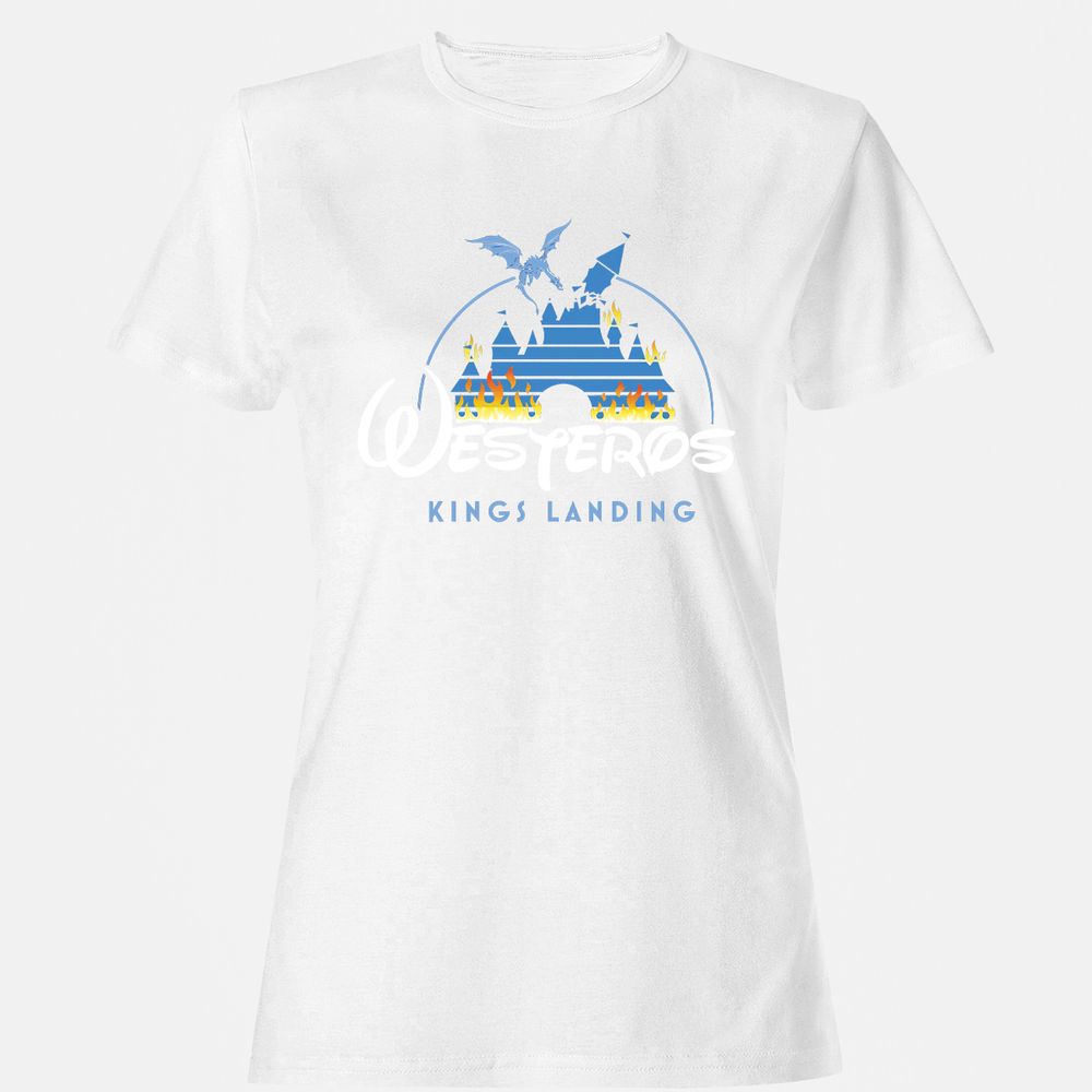 Women's T-Shirt - CHARGPJ9 - White - 16