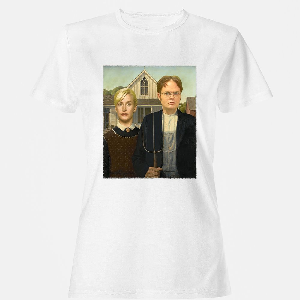 Women's T-Shirt - FE9LNTMG - White - 16