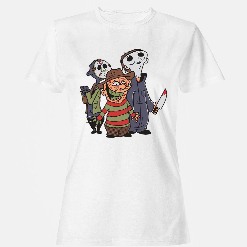 Women's T-Shirt - SL797E1Q - White - 16