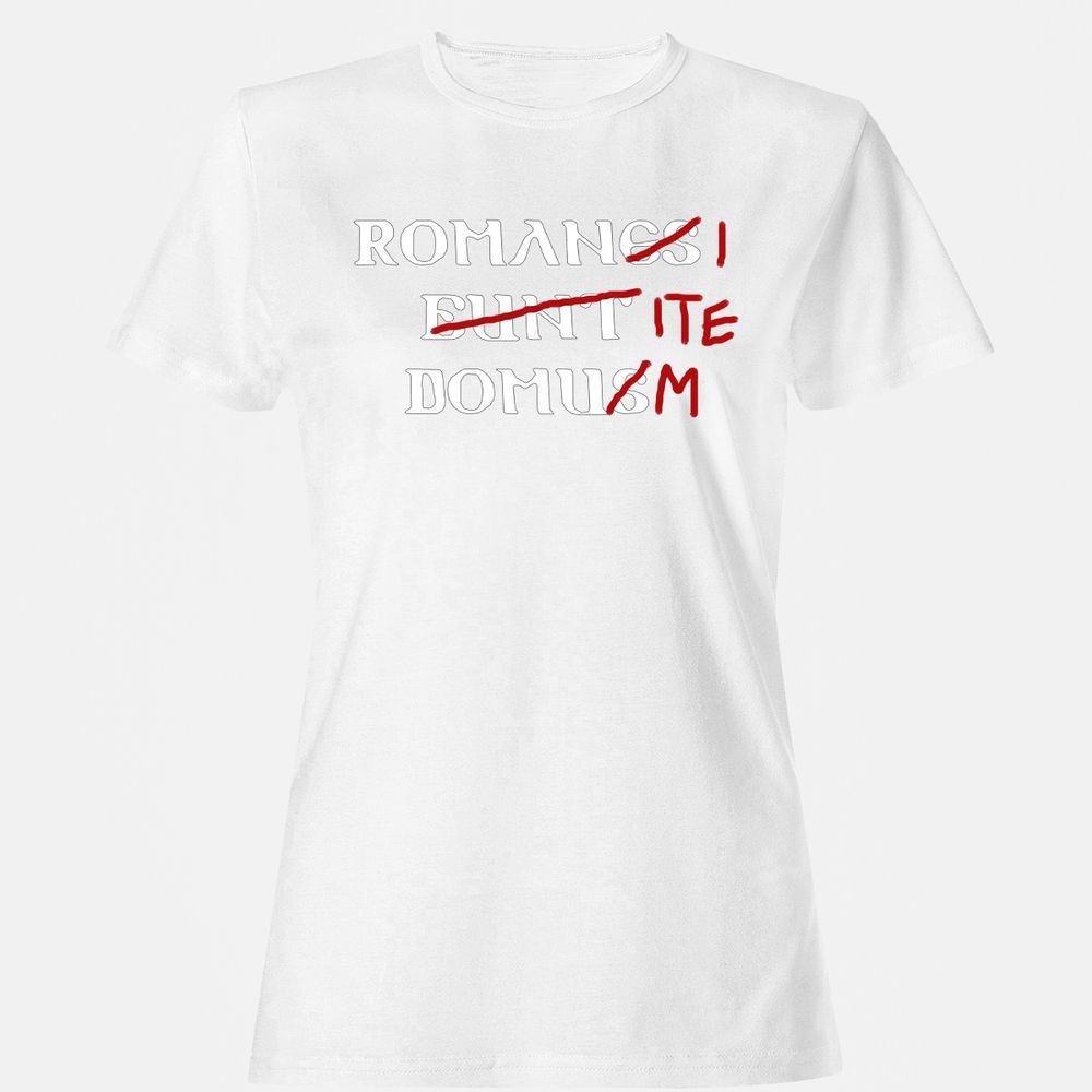 Women's T-Shirt - QRK49174 - White - 16
