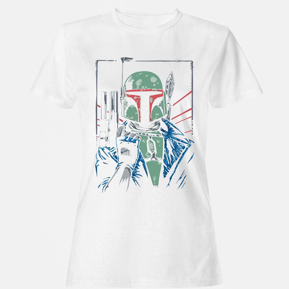 Women's T-Shirt - HGQRSK83 - White - 16