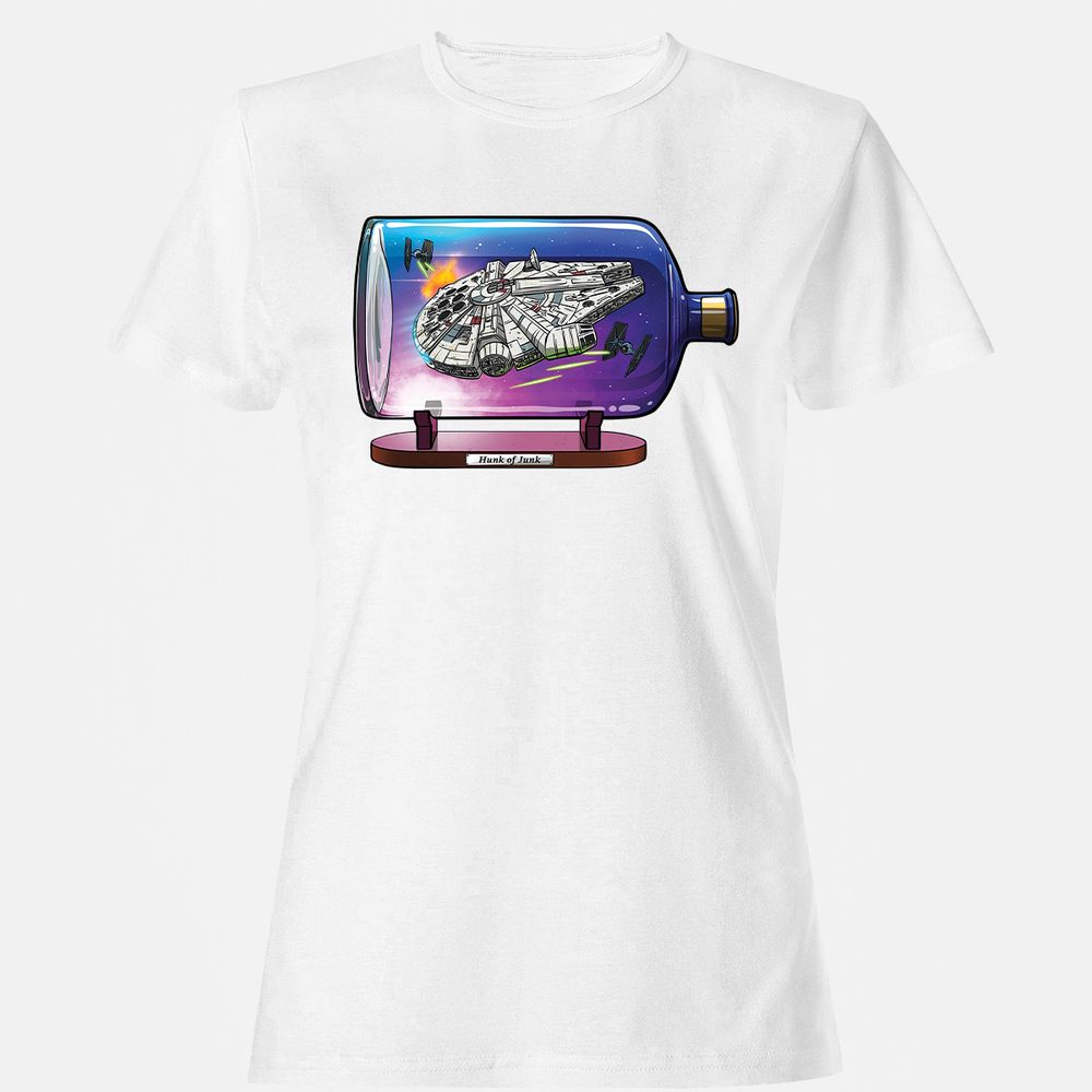 Women's T-Shirt - FZE7BPYR - White - 16