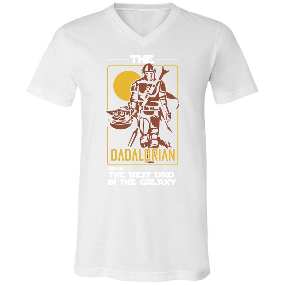The Dadalorian The Best Dad In The Galaxy - White - 16