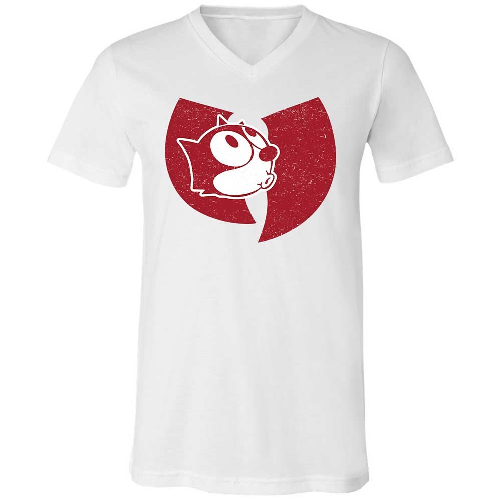 Unisex V-Neck T-Shirt - 3BATV7EP - White - 16