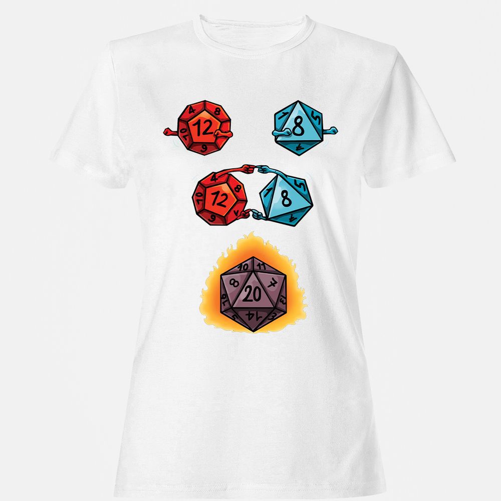 Women's T-Shirt - BS7XQ86N - White - 16