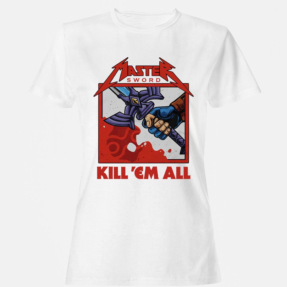 Women's T-Shirt - X6ZE8FKG - White - 16