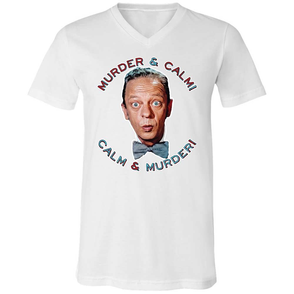 Unisex V-Neck T-Shirt - UQ26UN89 - White - 16