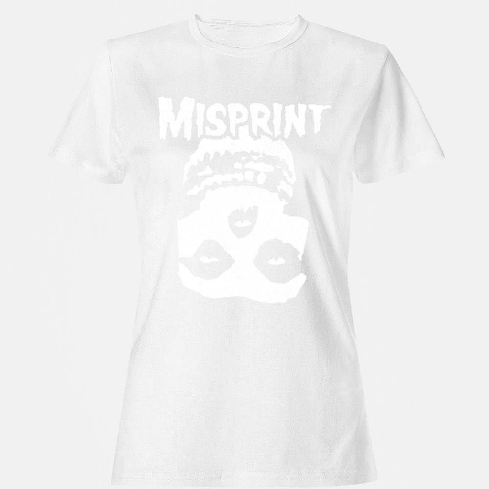 Women's T-Shirt - 3DR2QZ7Y - White - 16