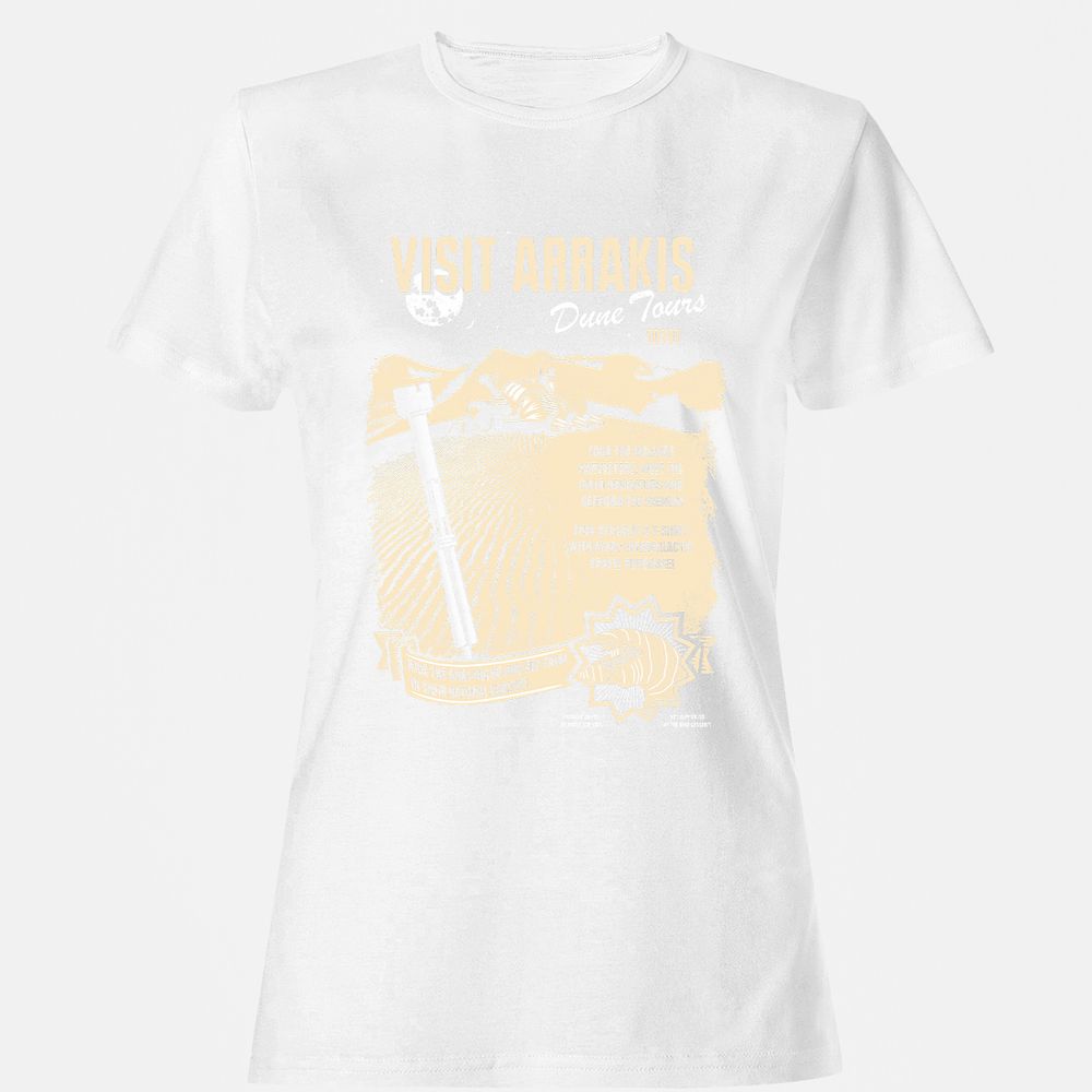 Women's T-Shirt - D3C3RZQY - White - 16