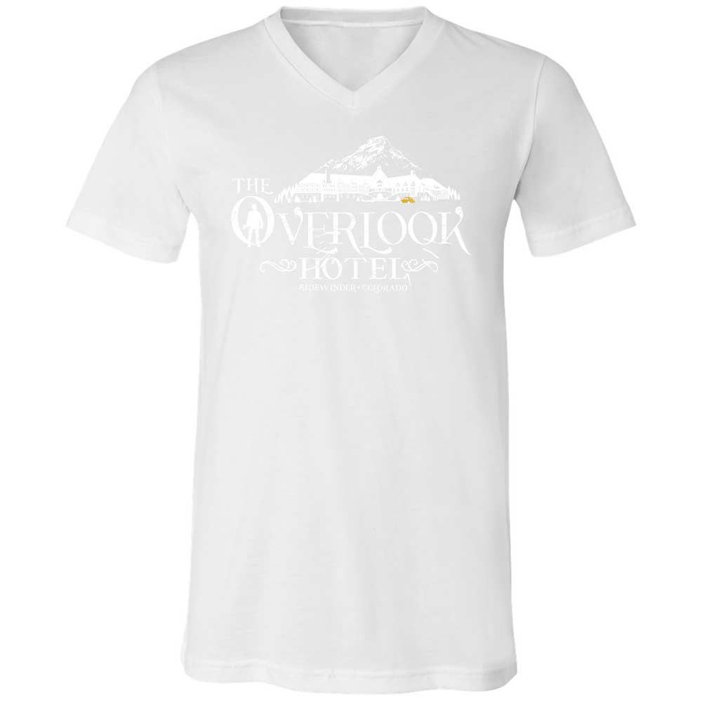 Unisex V-Neck T-Shirt - CRG8HJFV - White - 16