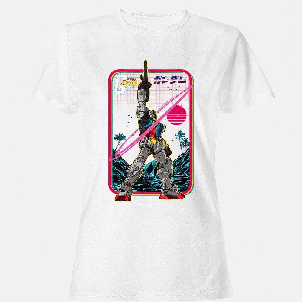 Women's T-Shirt - 3TJU6KGD - White - 16