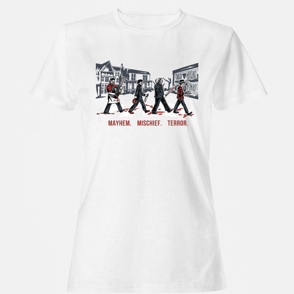 Women's T-Shirt - QEYV2LSL - White - 16