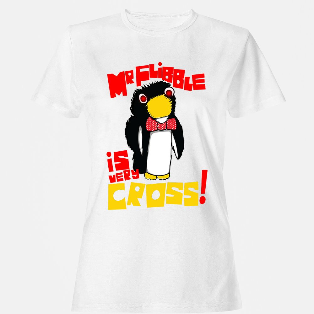 Mr Flibble is very Cross - White - 16