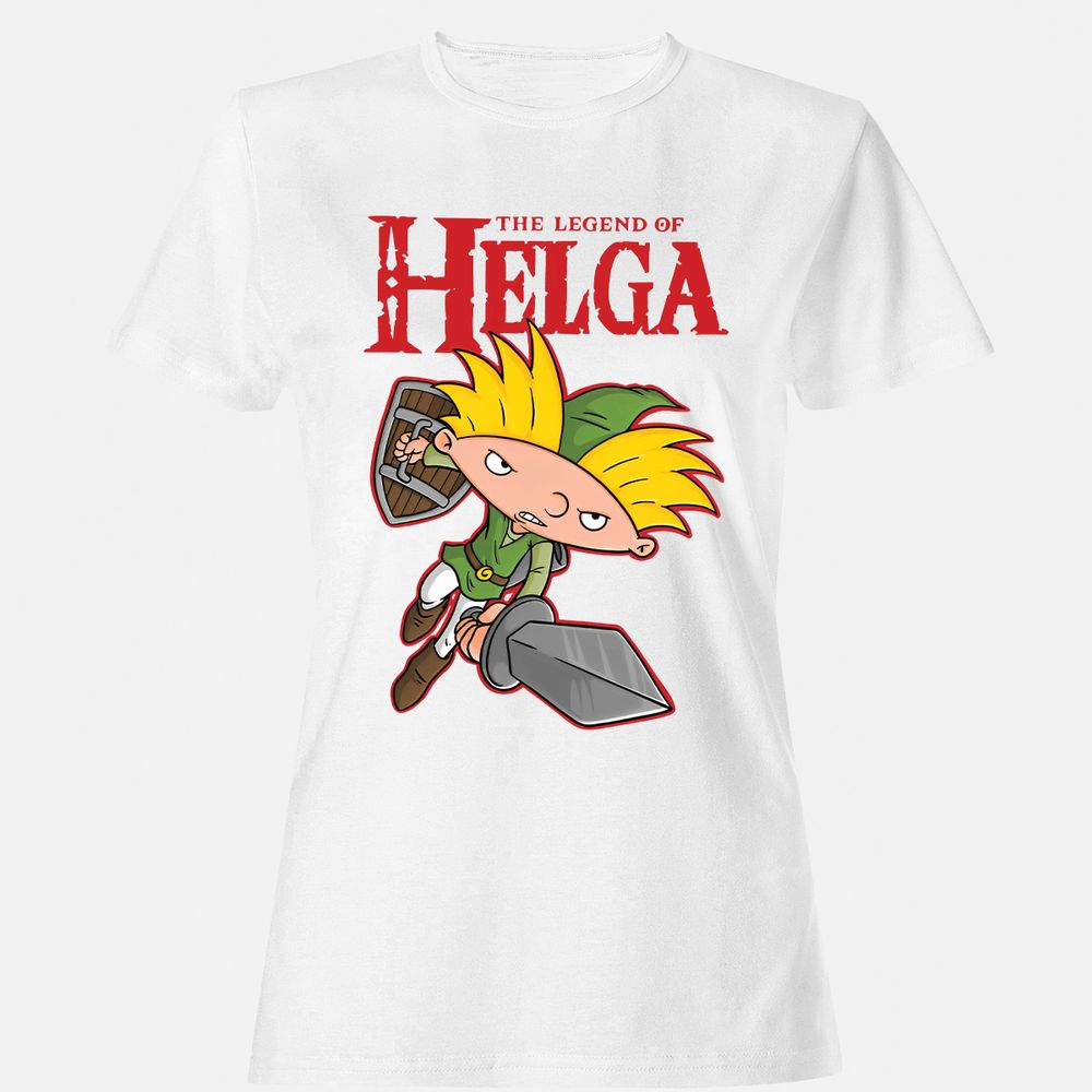 Women's T-Shirt - KVJC5TF9 - White - 16