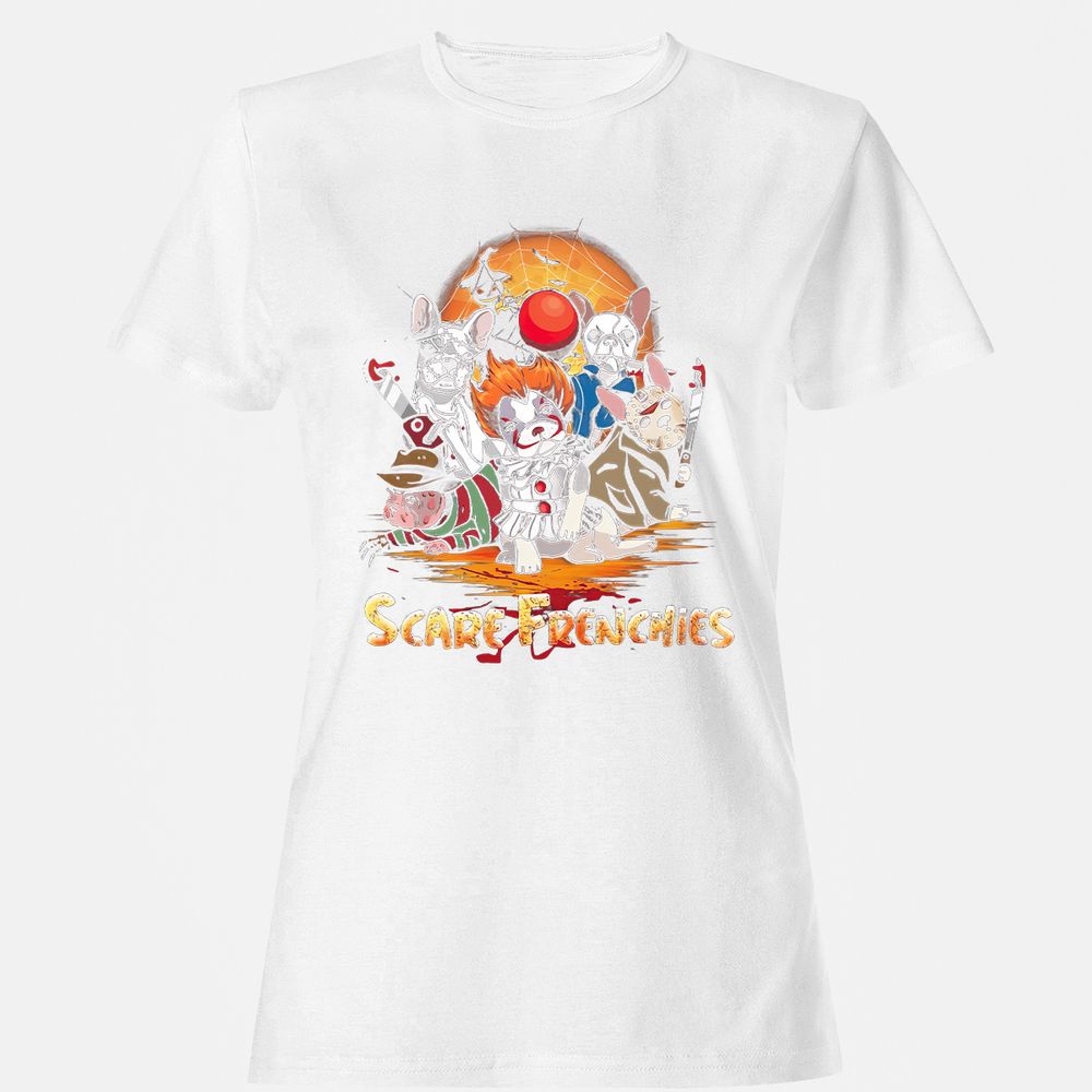 Women's T-Shirt - X5FVSTKP - White - 16