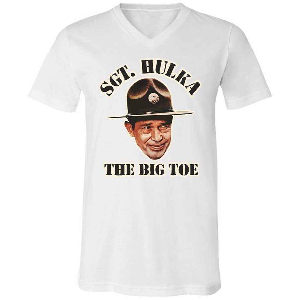 Unisex V-Neck T-Shirt - B6DQ6KN5 - White - 16