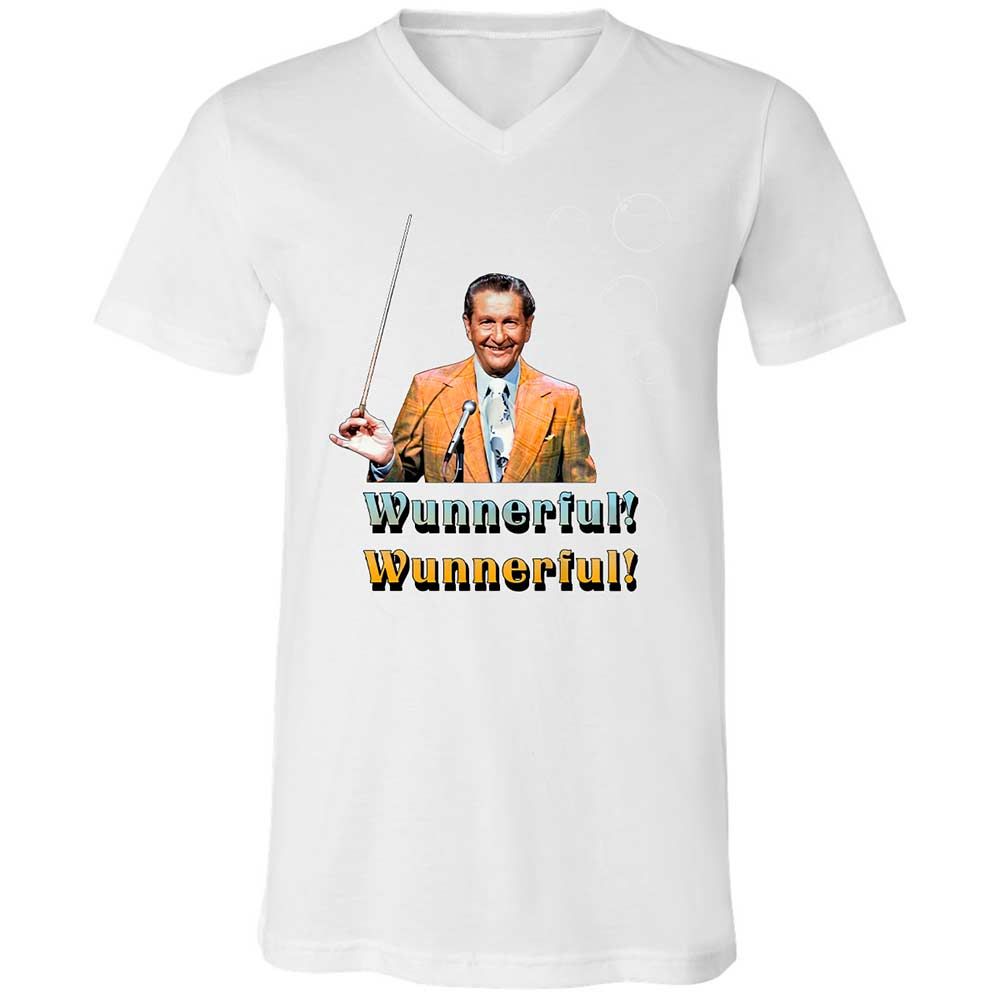 Unisex V-Neck T-Shirt - NH8RQ3TR - White - 16
