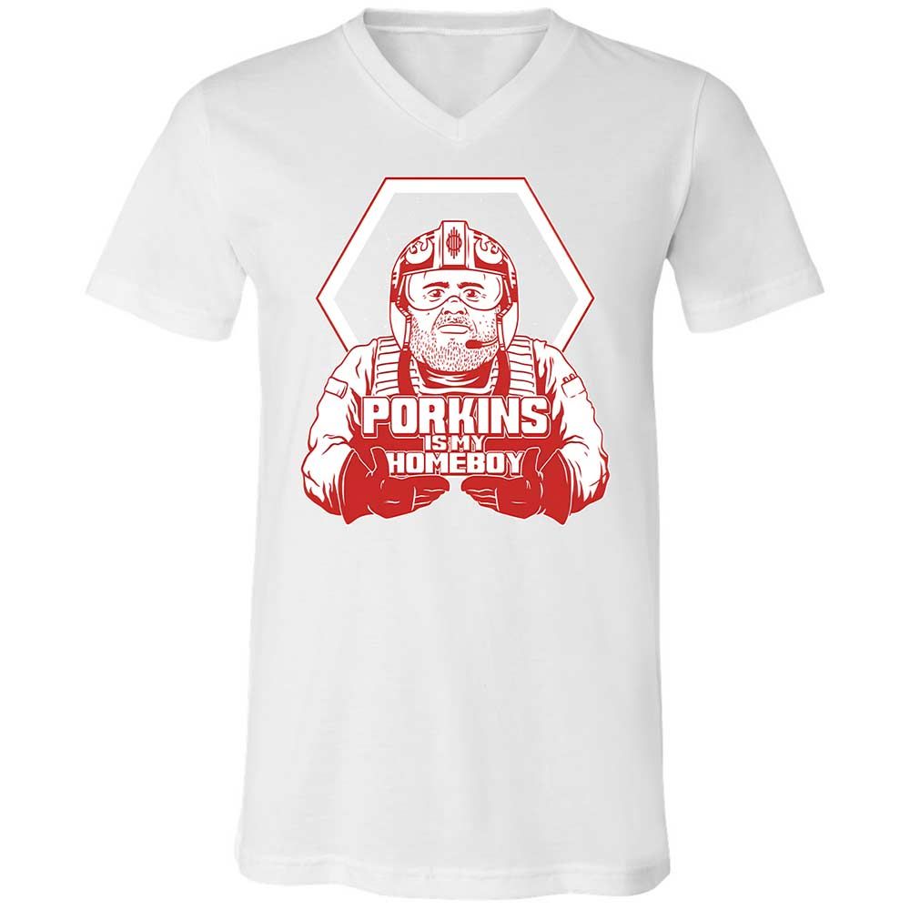 Porkins Is My Homeboy - White - 16