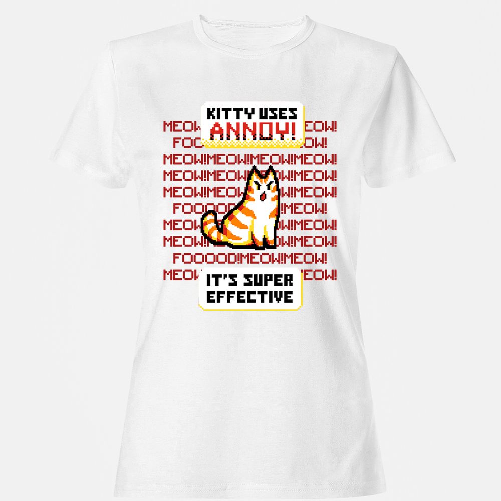 Women's T-Shirt - 14E2MLLU - White - 16