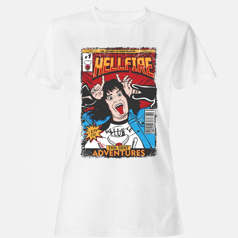 Women's T-Shirt - JSV2PFDP - White - 16