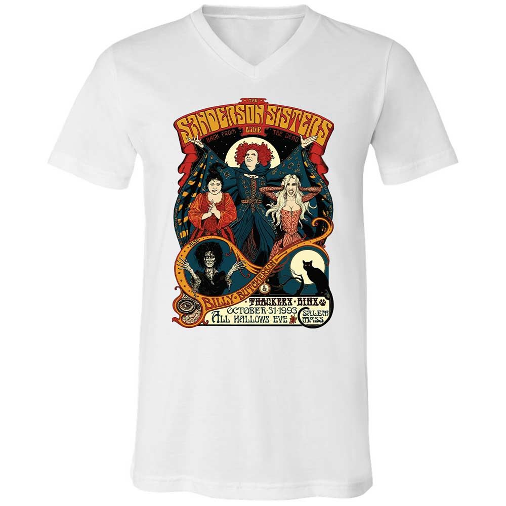 Unisex V-Neck T-Shirt - PWE938TY - White - 16