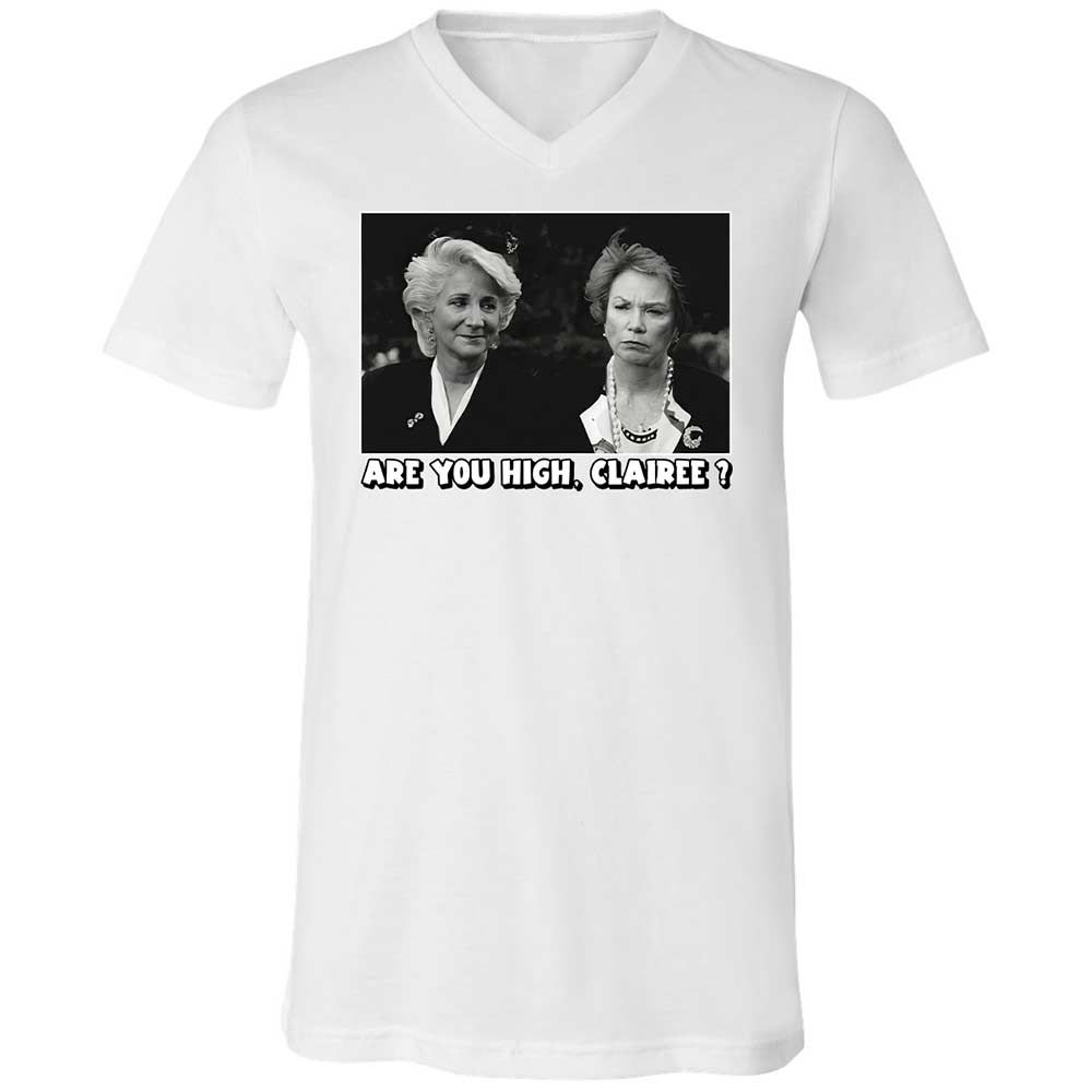 Unisex V-Neck T-Shirt - 3WRQ547M - White - 16
