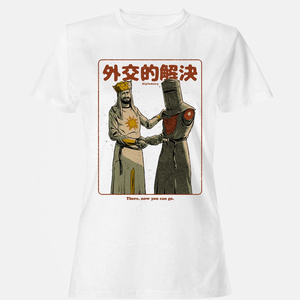 Women's T-Shirt - 7JH6FZ1H - White - 16