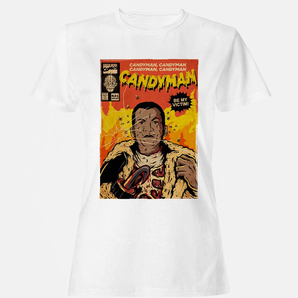 Women's T-Shirt - GZ173XJY - White - 16