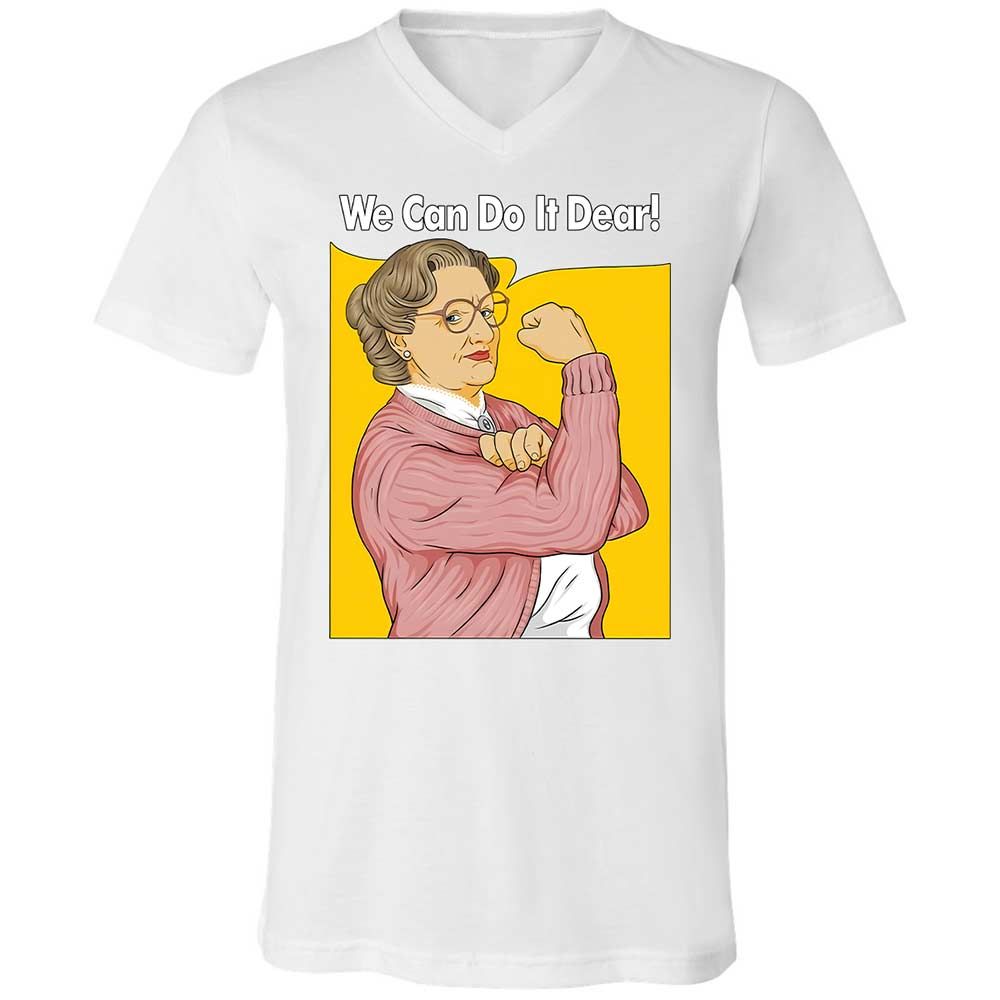 We Can Do It Dear - White - 16