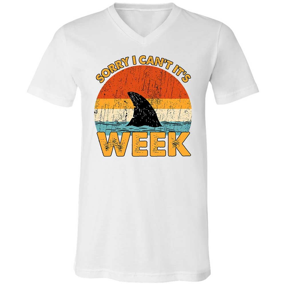 Unisex V-Neck T-Shirt - QJEEKSTK - White - 16