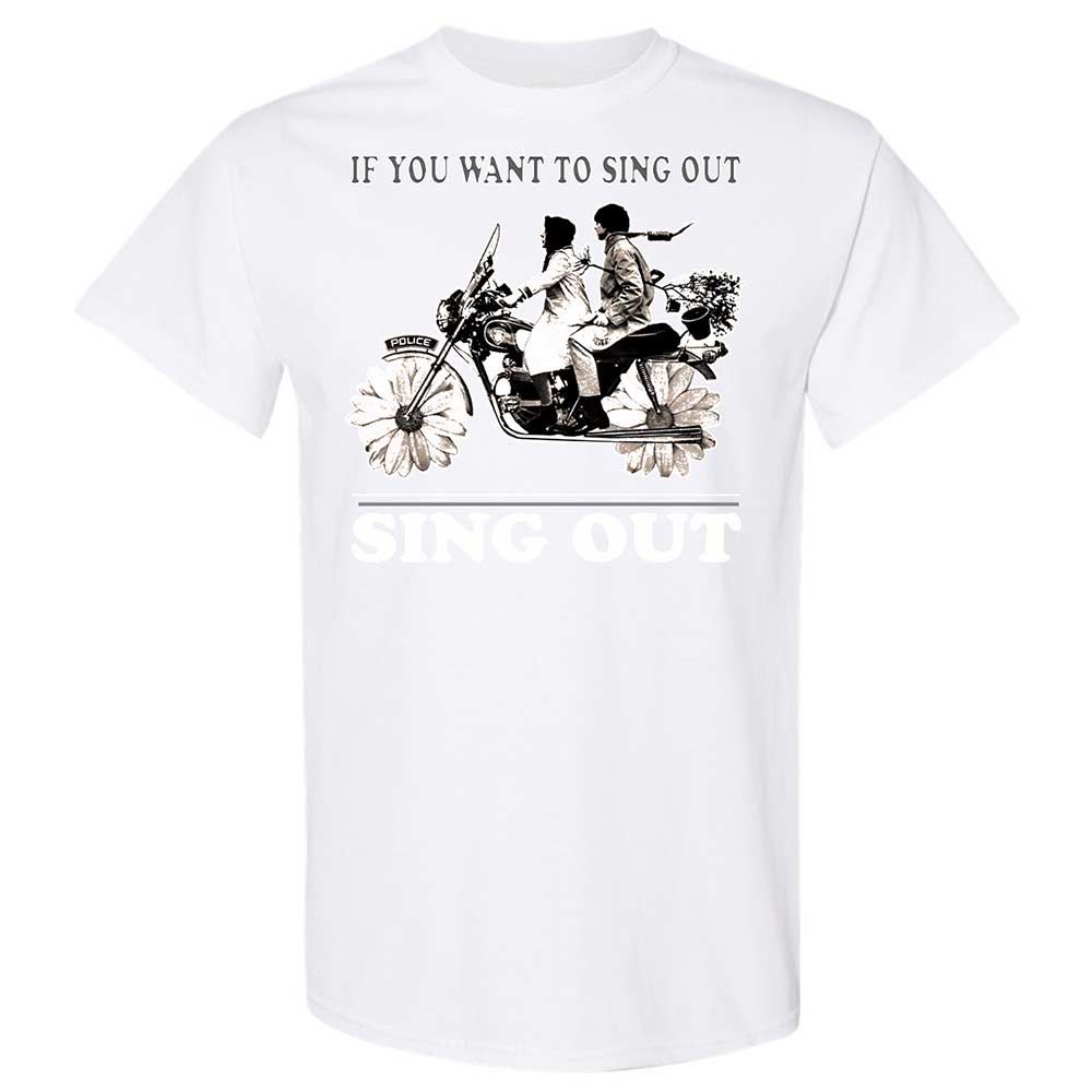 If you want to sing out, sing out - White - 16