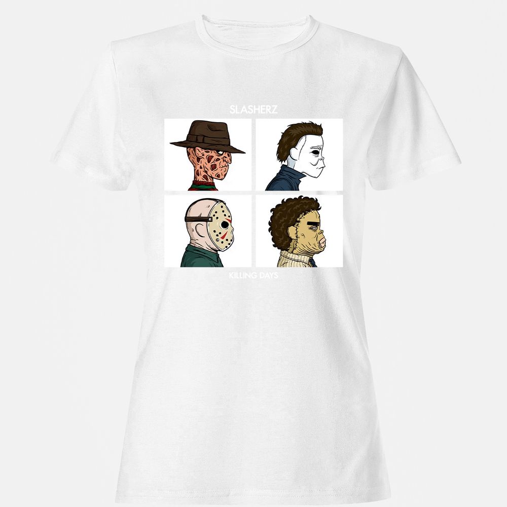 Women's T-Shirt - Q2RBXRFU - White - 16