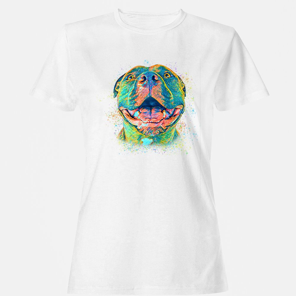 Women's T-Shirt - U8J61T6X - White - 16