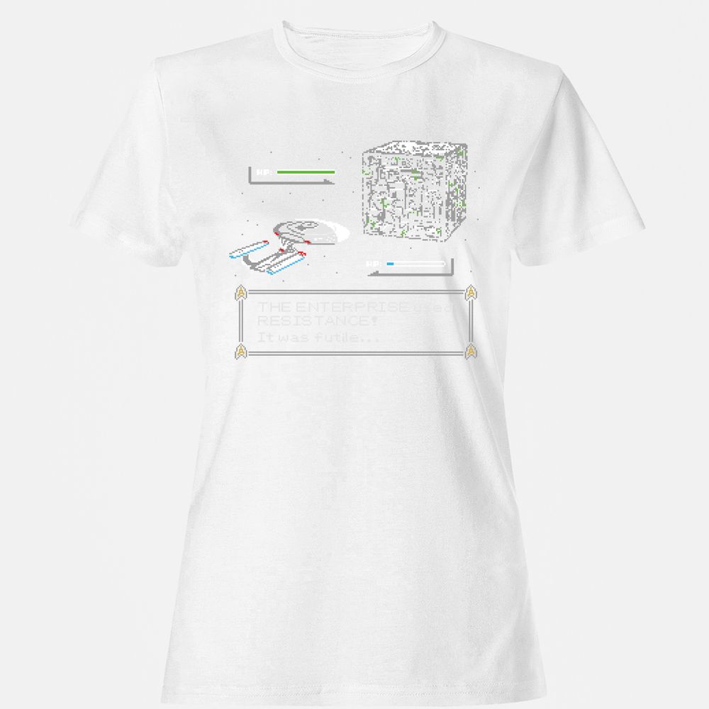 Women's T-Shirt - 5V4TRK5M - White - 16