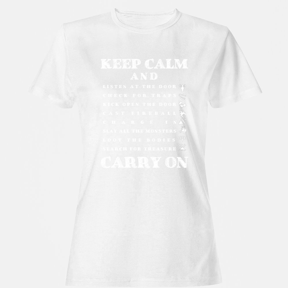 Women's T-Shirt - ZK1RTQLH - White - 16