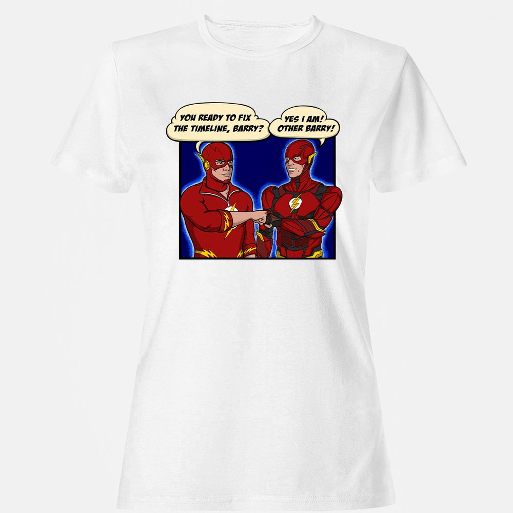 Women's T-Shirt - ZCK3CBFQ - White - 16