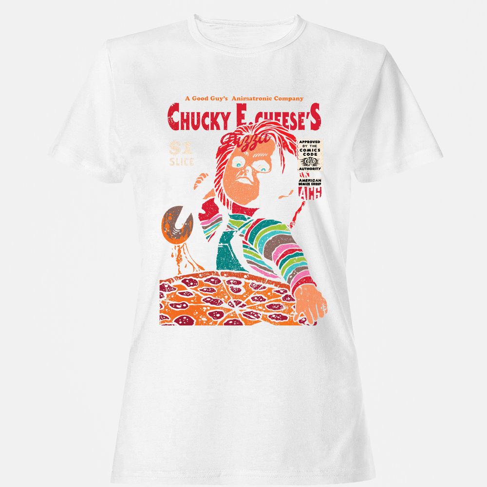 Women's T-Shirt - 86U3BMKD - White - 16