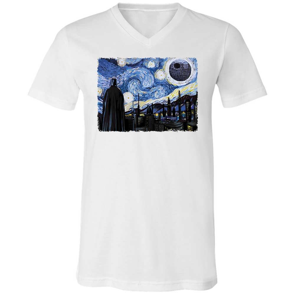 Unisex V-Neck T-Shirt - 9X8DBMHX - White - 16
