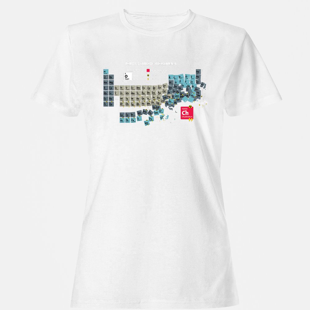 Women's T-Shirt - C1DZ6GQR - White - 16