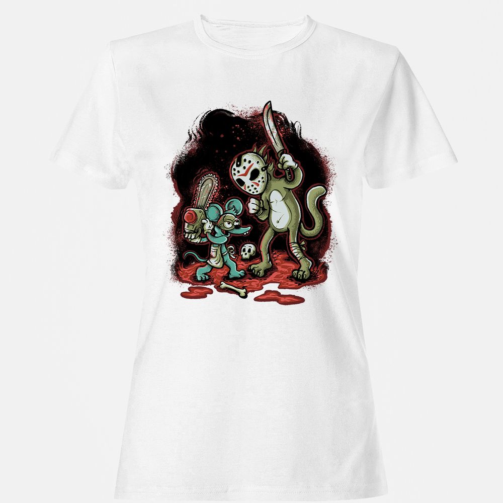 Women's T-Shirt - M7ZVAEE9 - White - 16