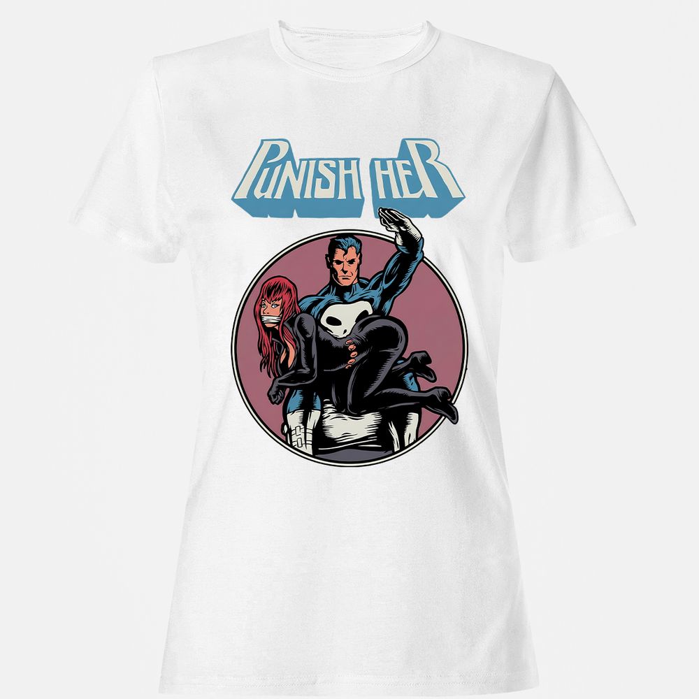 Women's T-Shirt - R41KSNJQ - White - 16