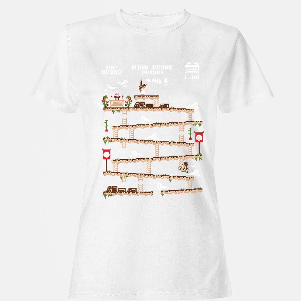 Women's T-Shirt - C2ZMHMT7 - White - 16