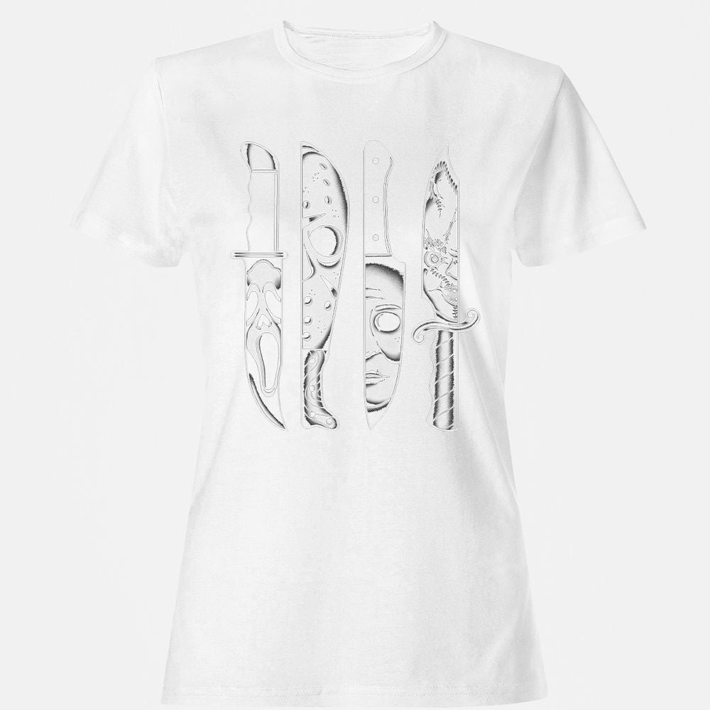 Women's T-Shirt - EXXUY2EC - White - 16