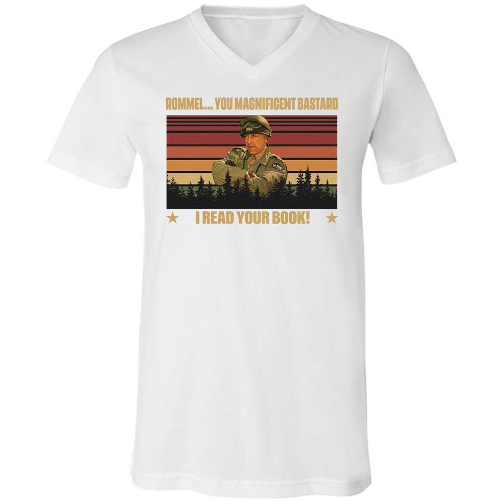 Unisex V-Neck T-Shirt - RA5WNKBZ - White - 16