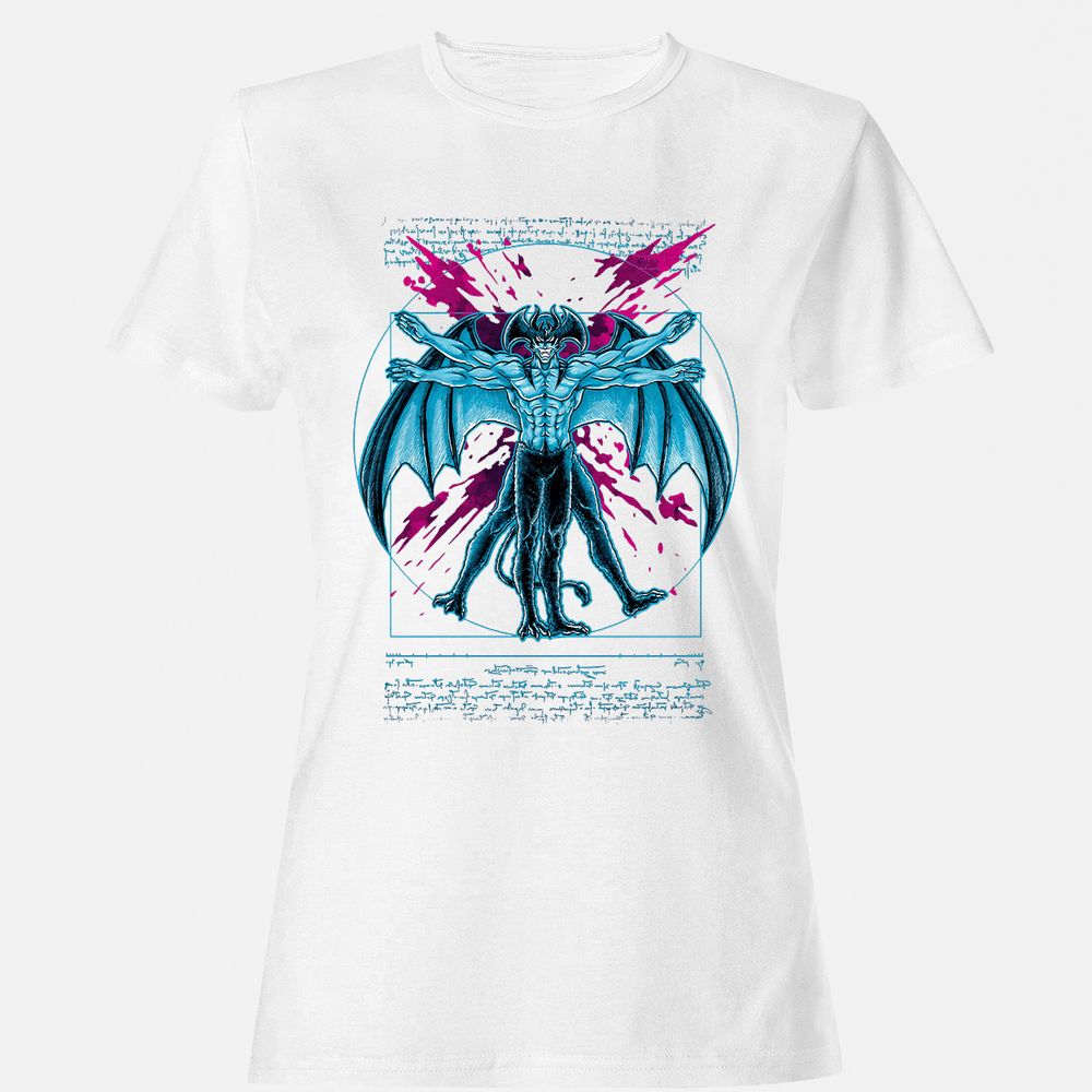 Women's T-Shirt - U9L3NECX - White - 16